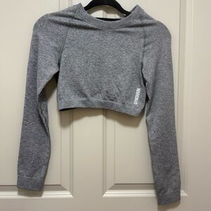 Gymshark Heather Gray Crop Top